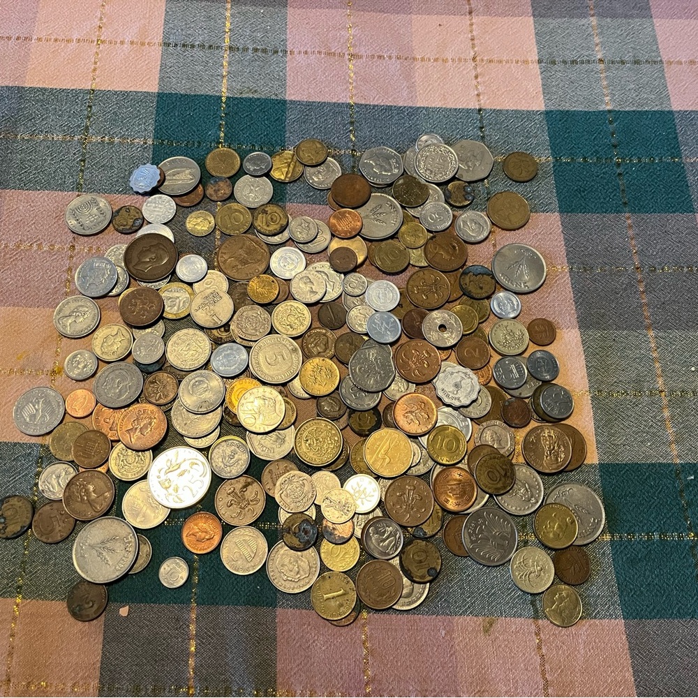 Assorted Foreign Coin Collection